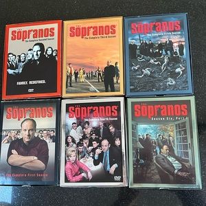 The Sopranos - 6 season set of DVDs.